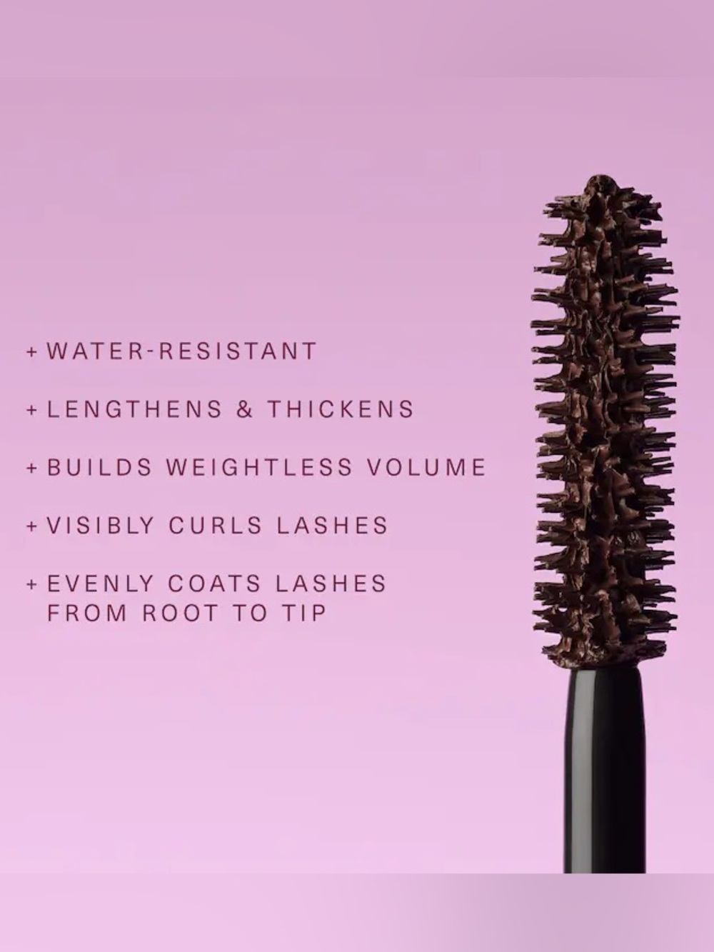 Rare Beauty by Selena Gomez Perfect Strokes Universal Volumizing Mascara Brown - Picture 2 of 3